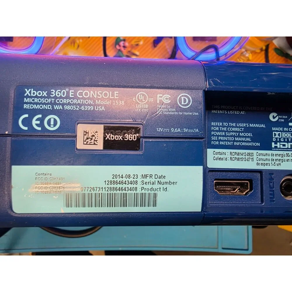 Xbox 360 E Console 500GB Blue Call of Duty Edition